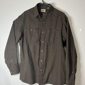 Vintage RedHead Button Up Shirt Casual Workwear Outdoor Mens Size M